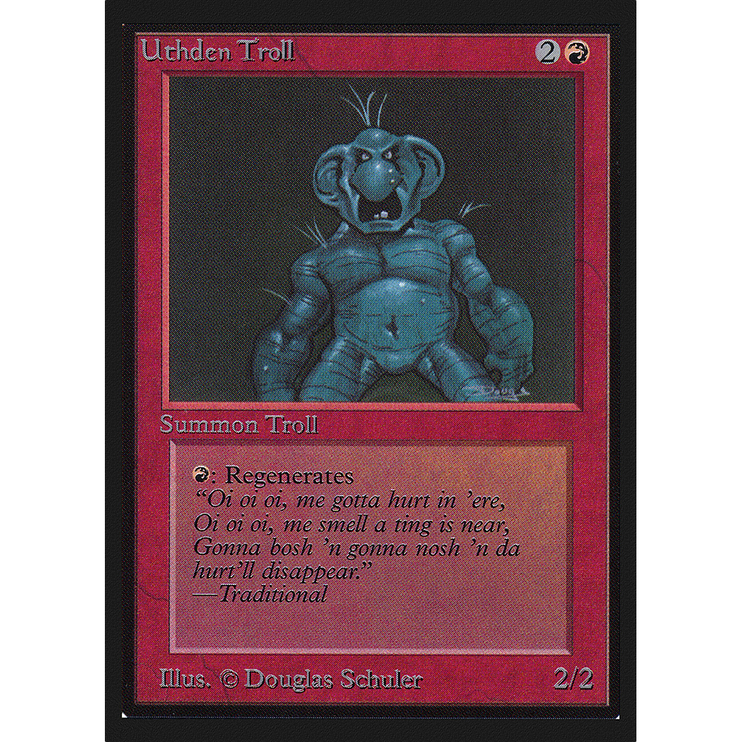 MTG Singles - Uthden Troll - Collectors' Edition - Regular