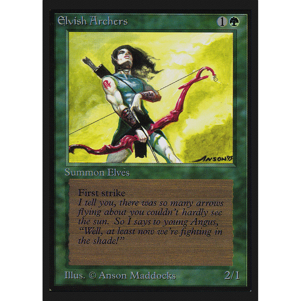 MTG Singles - Elvish Archers - Collectors' Edition - Regular