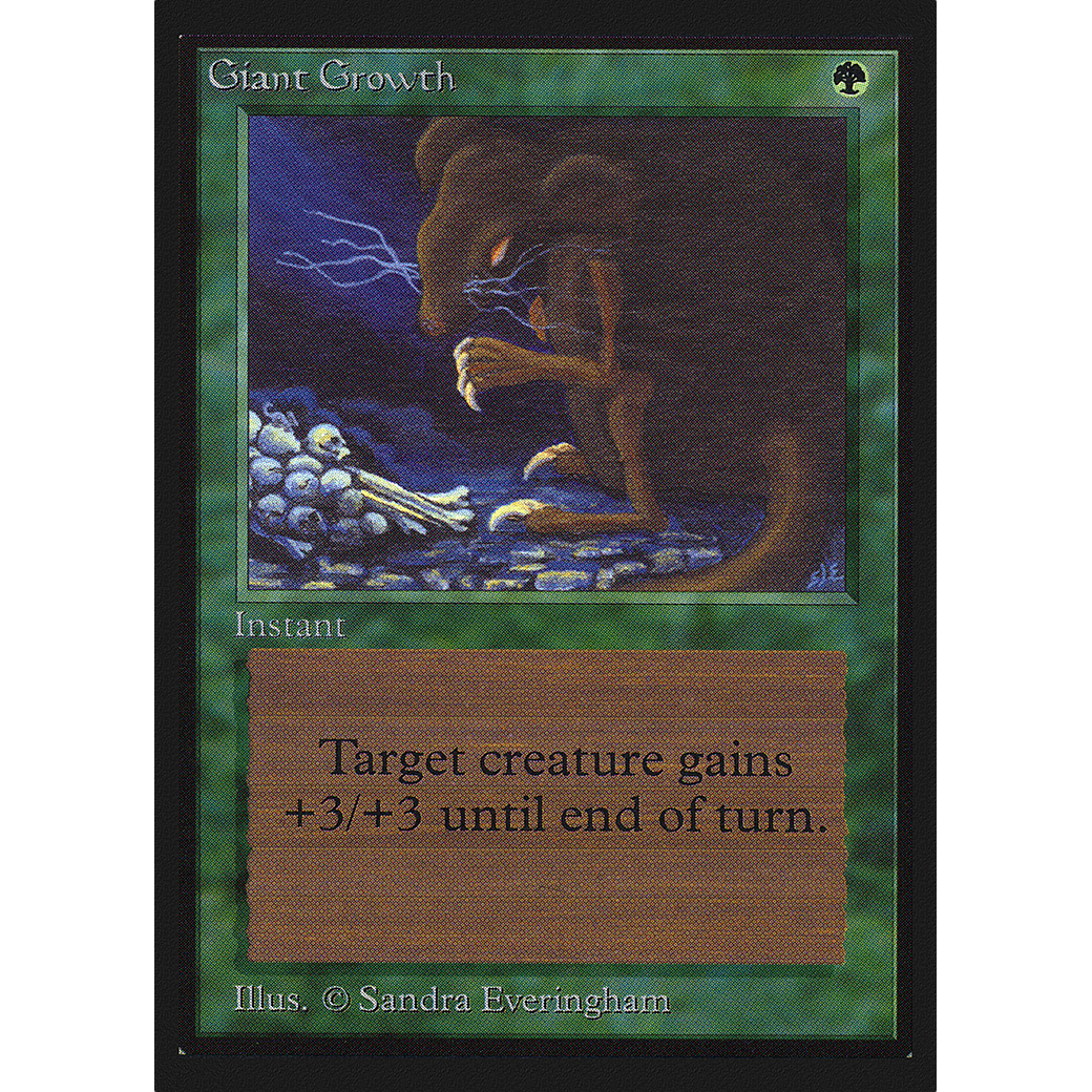 MTG Singles - Giant Growth - Collectors' Edition - Regular