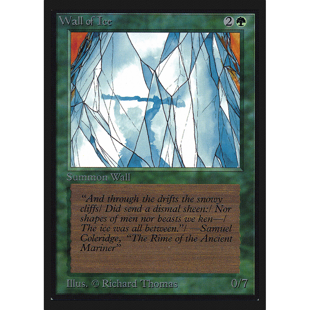 MTG Singles - Wall of Ice - Collectors' Edition - Regular
