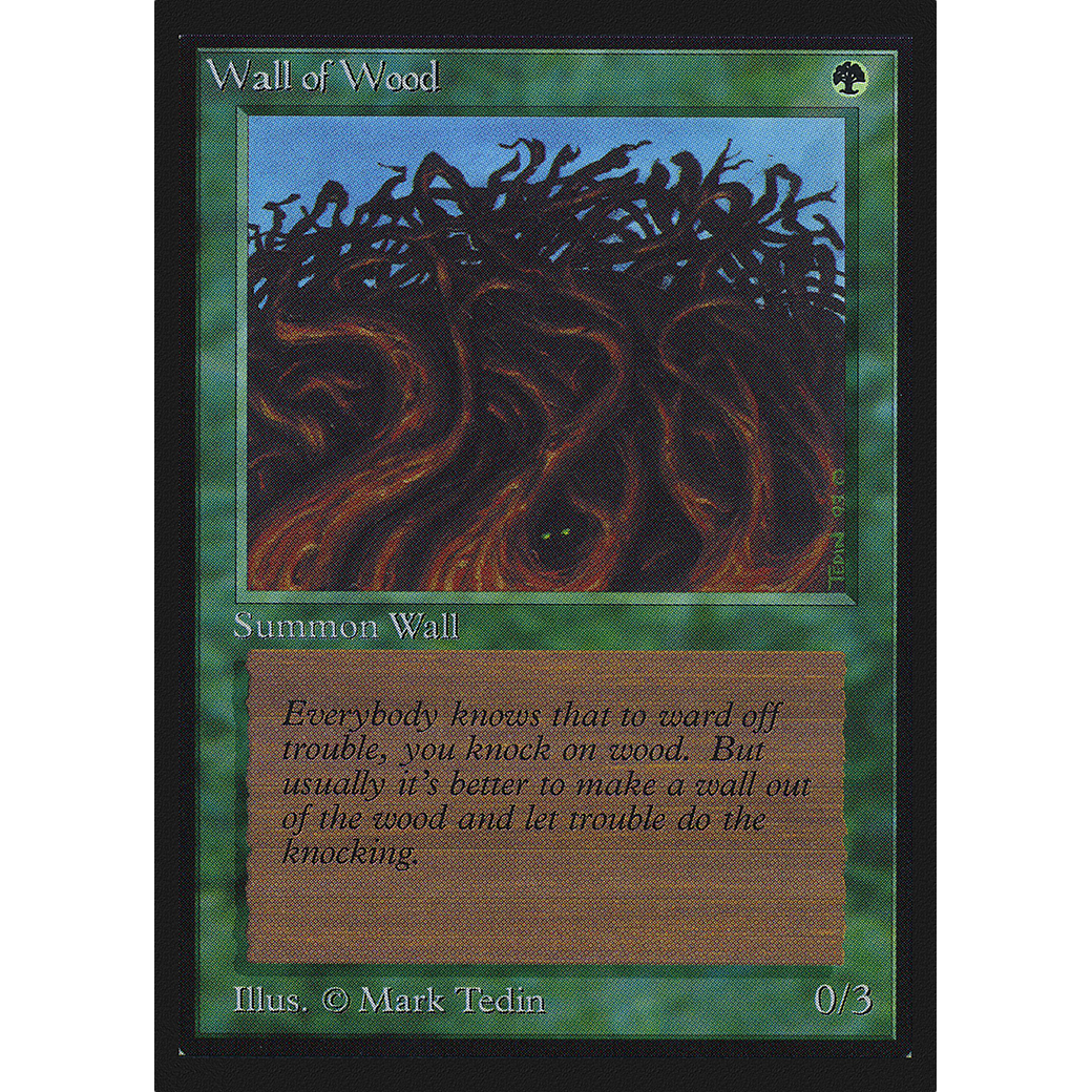 MTG Singles - Wall of Wood - Collectors' Edition - Regular