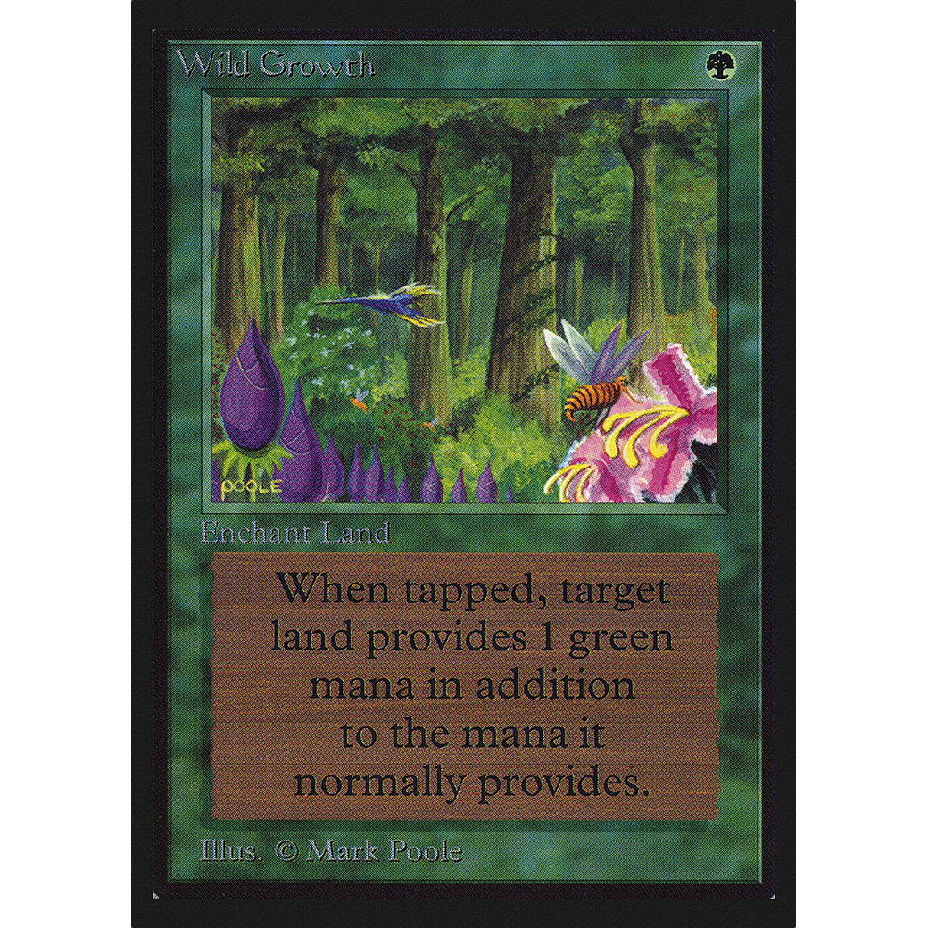 MTG Singles - Wild Growth - Collectors' Edition - Regular