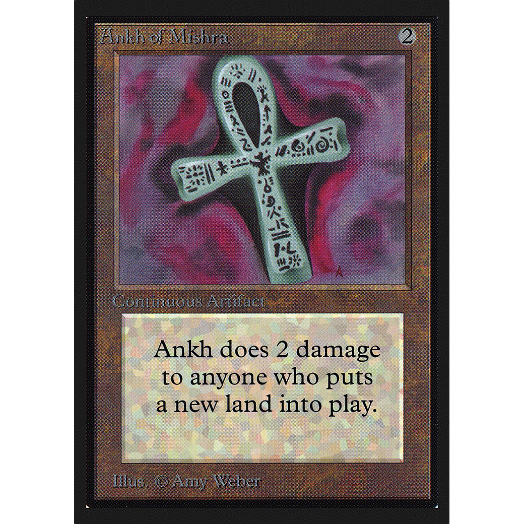 MTG Singles - Ankh of Mishra - Collectors' Edition - Regular