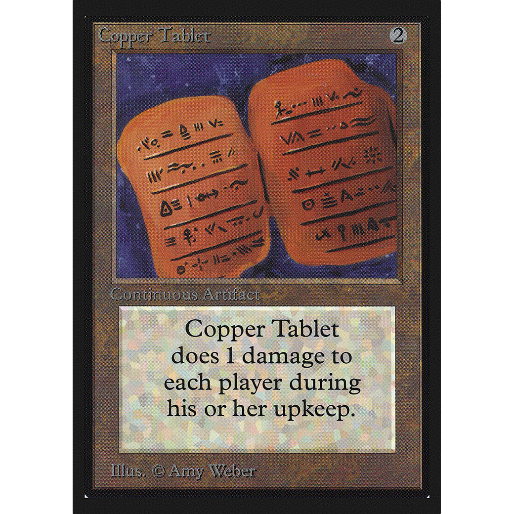 MTG Singles - Copper Tablet - Collectors' Edition - Regular