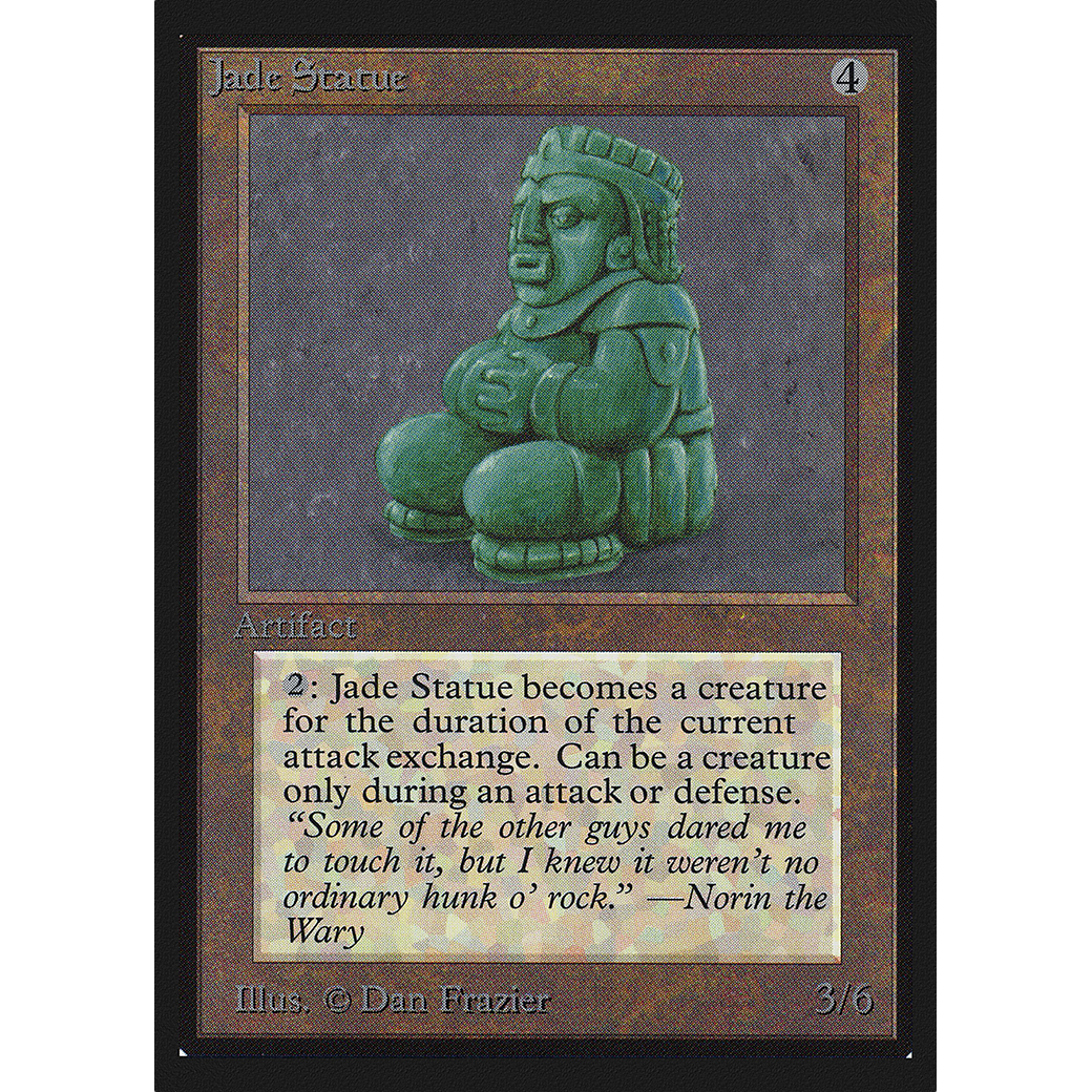 MTG Singles - Jade Statue - Collectors' Edition - Regular