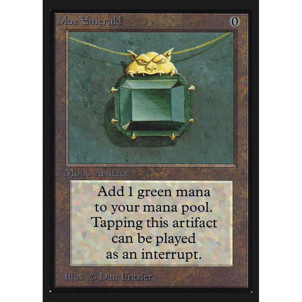 MTG Singles - Mox Emerald - Collectors' Edition - 