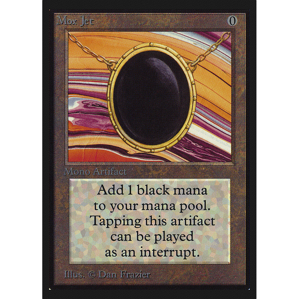 MTG Singles - Mox Jet - Collectors' Edition - 