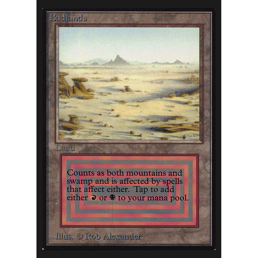 MTG Singles - Badlands - Collectors' Edition - 