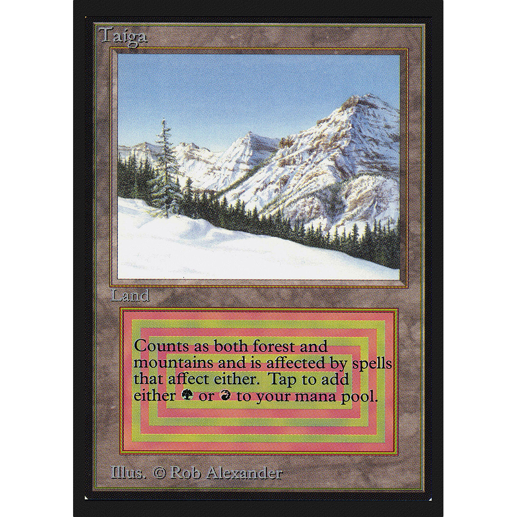 MTG Singles - Taiga - Collectors' Edition - 