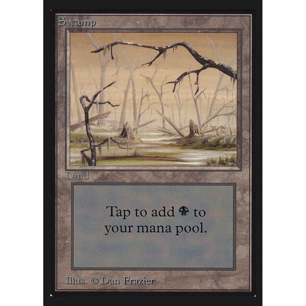 MTG Singles - Swamp (V.2) - Collectors' Edition - Regular