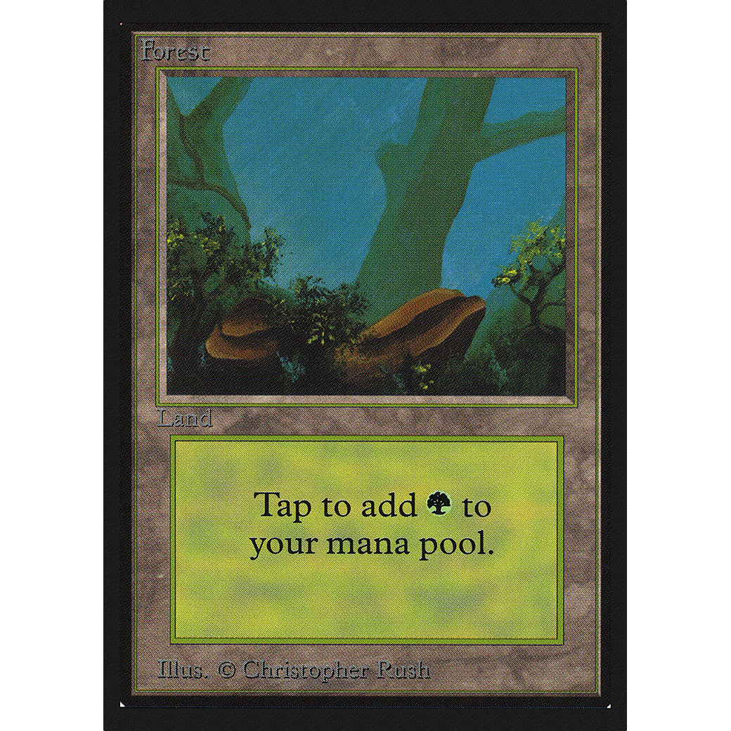 MTG Singles - Forest (V.1) - Collectors' Edition - Regular