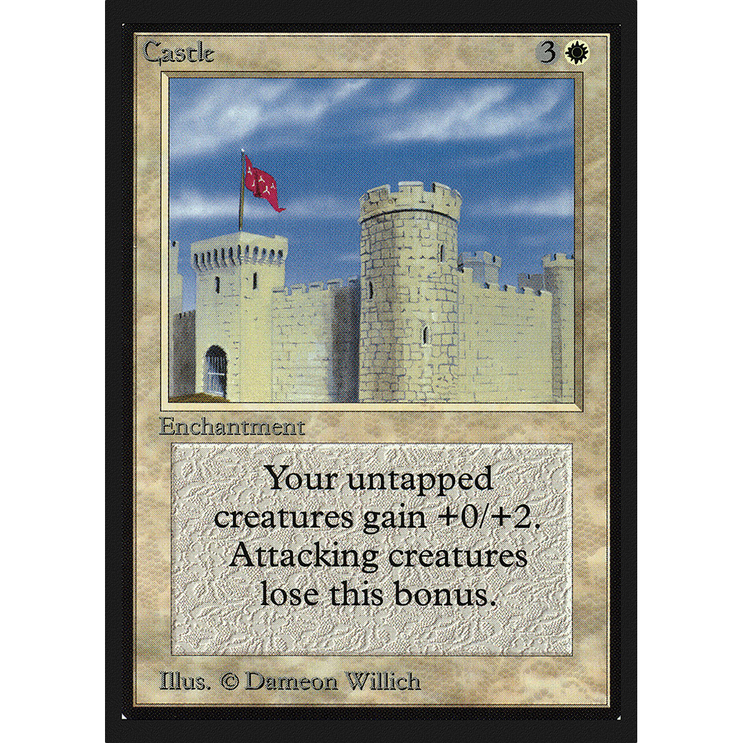 MTG Singles - Castle - International Edition - Regular