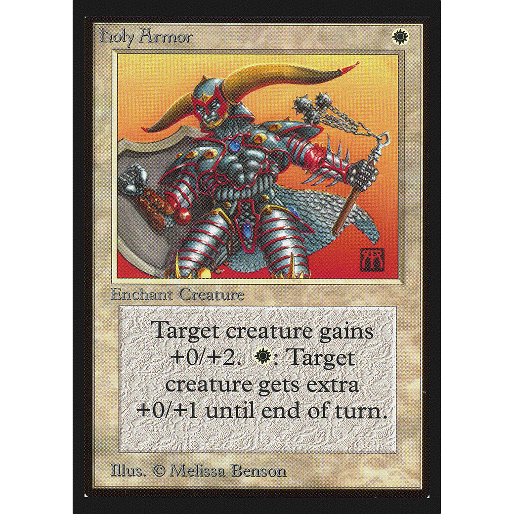 MTG Singles - Holy Armor - International Edition - Regular