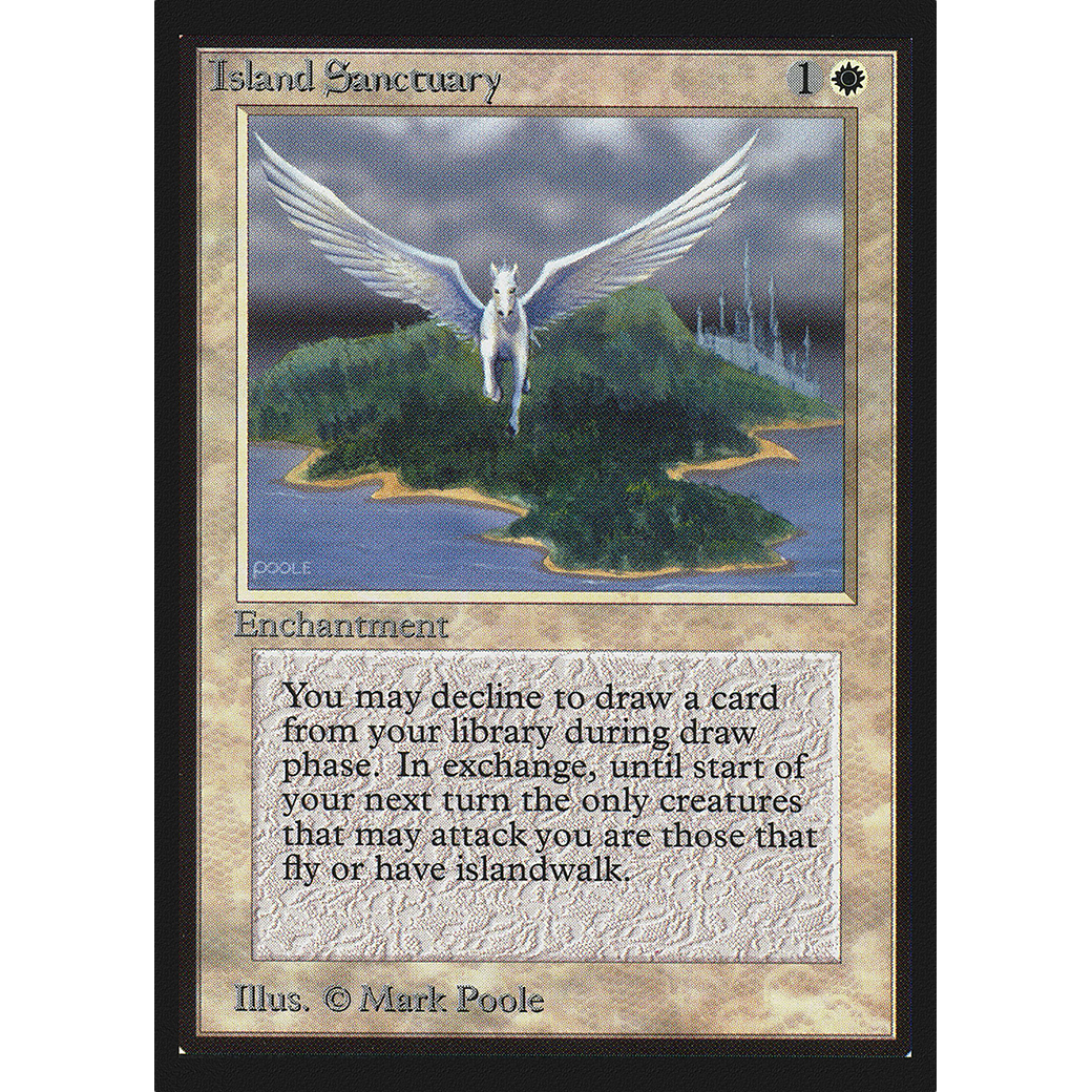 MTG Singles - Island Sanctuary - International Edition - Regular