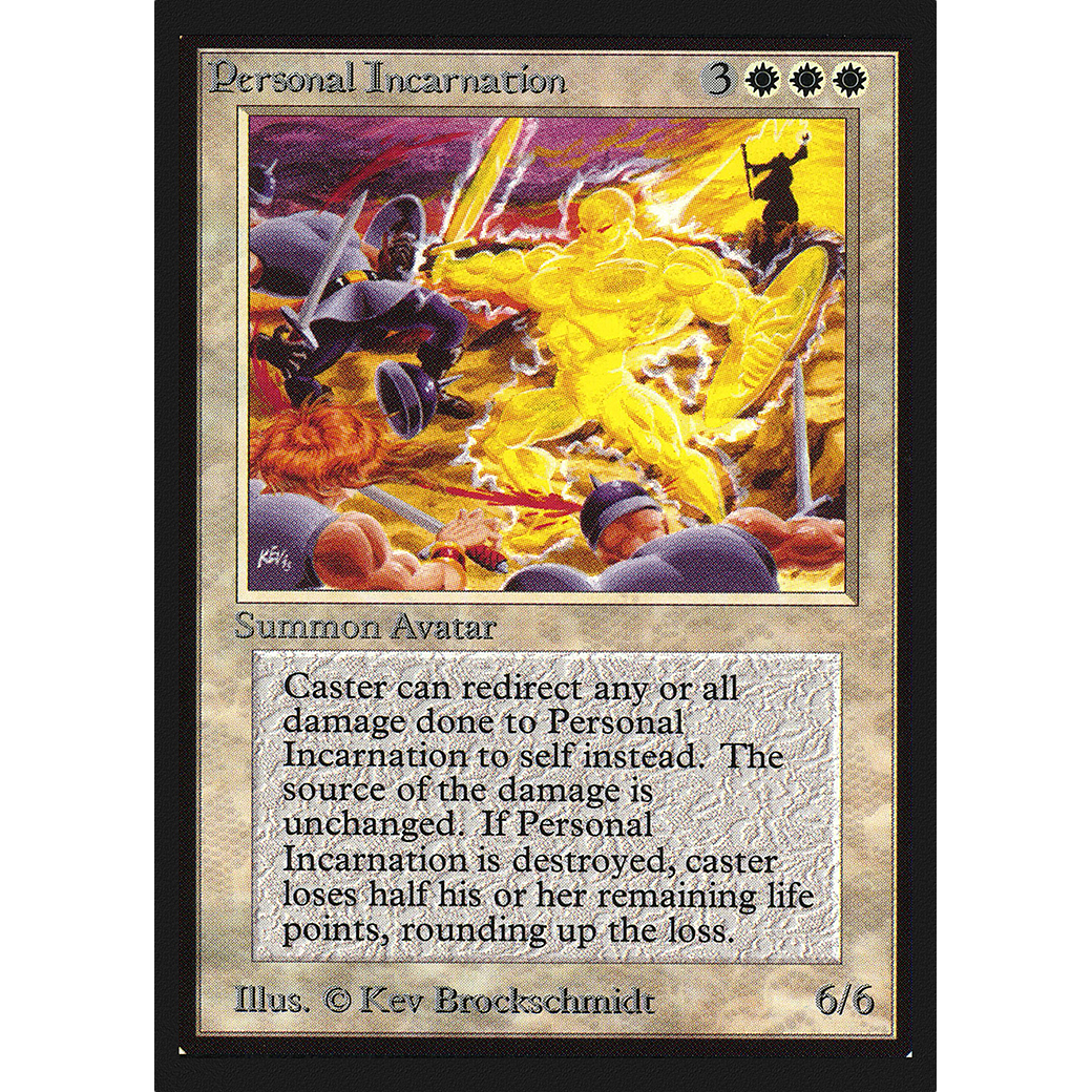 MTG Singles - Personal Incarnation - International Edition - Regular