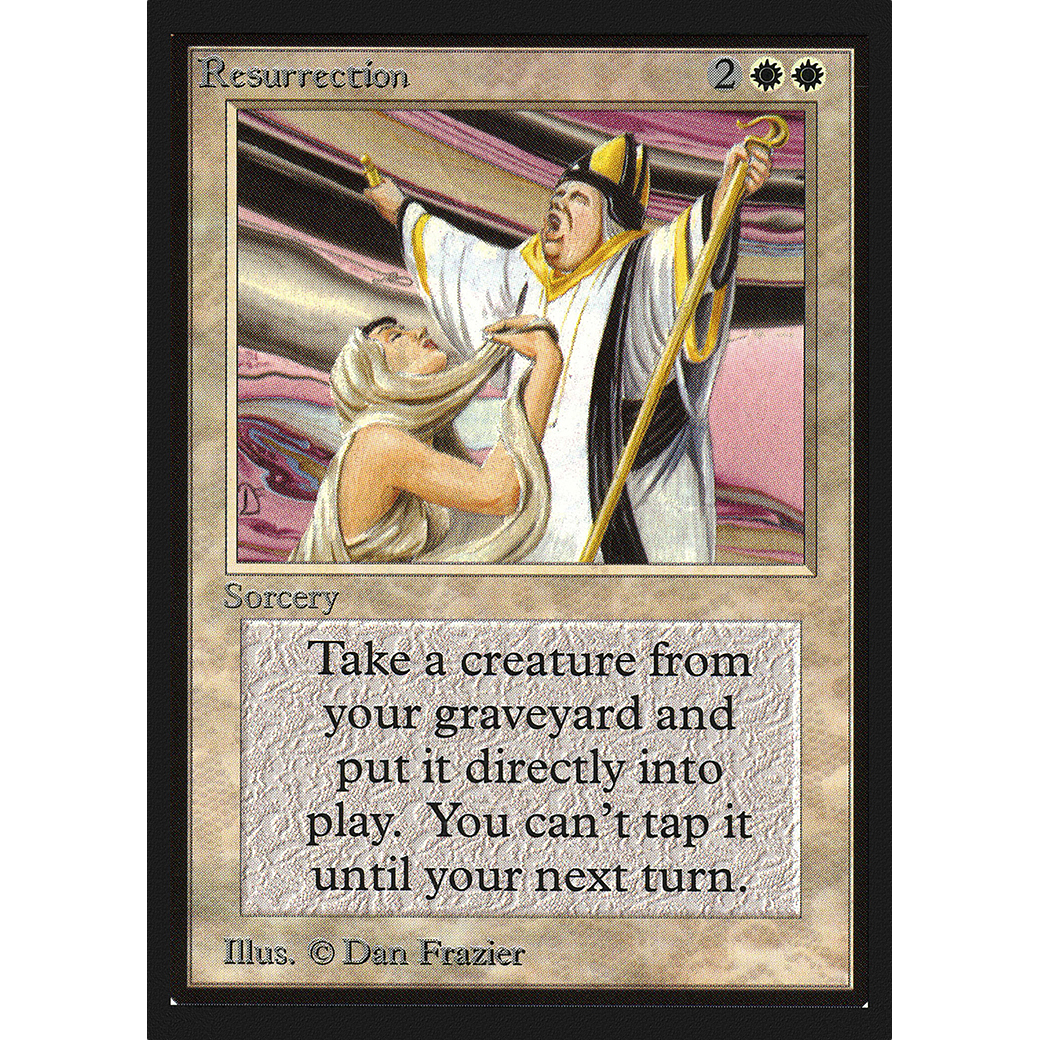 MTG Singles - Resurrection - International Edition - Regular