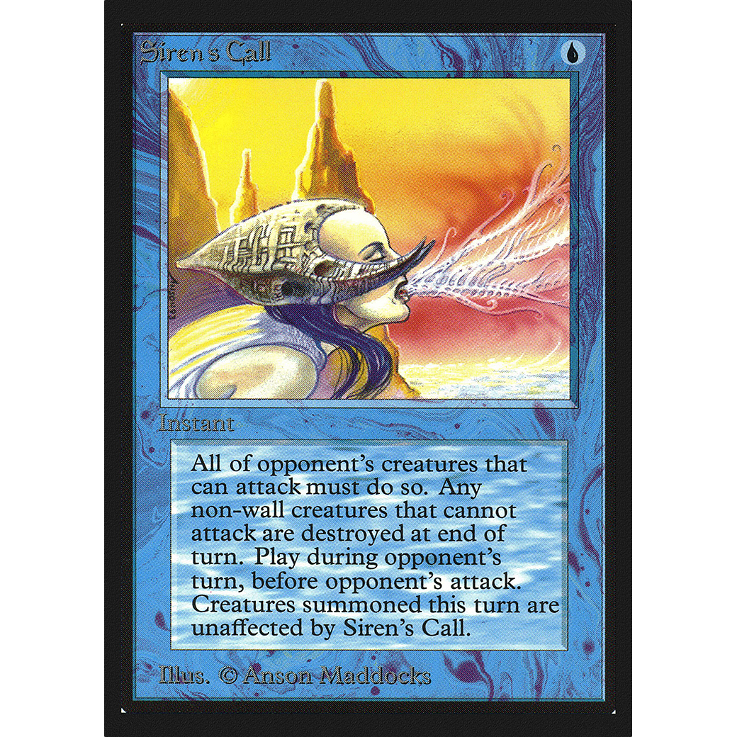 MTG Singles - Siren's Call - International Edition - Regular