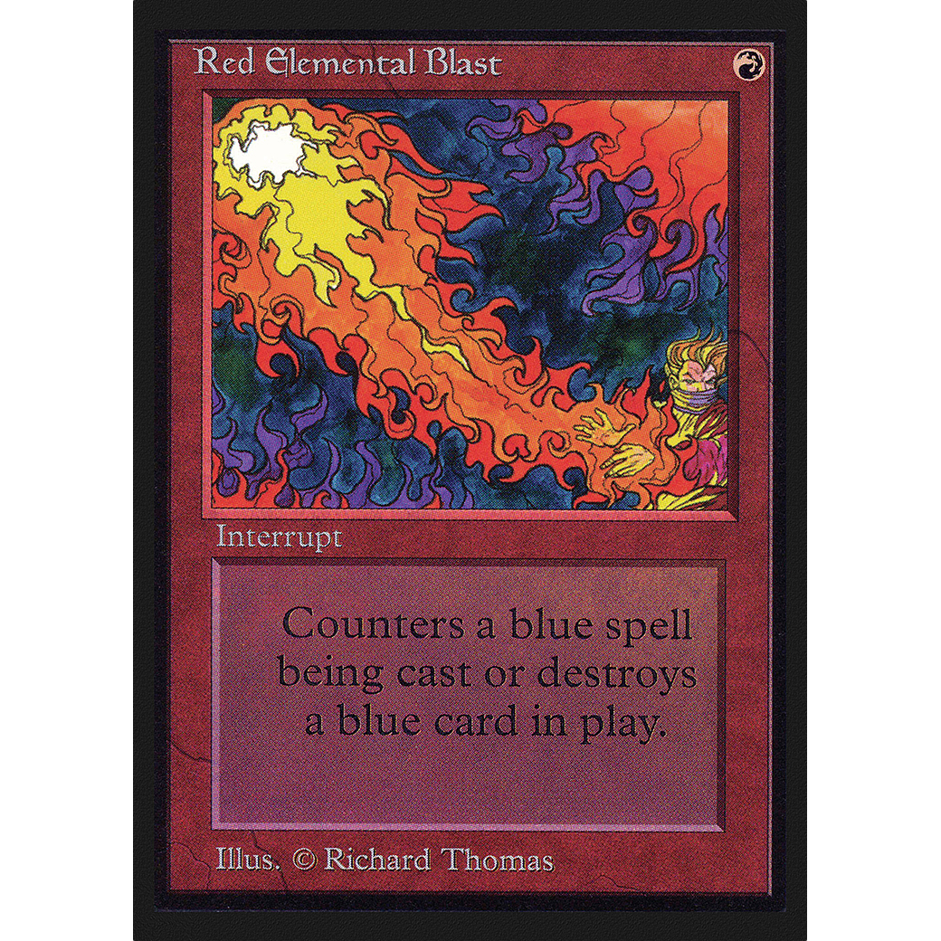 MTG Singles - Red Elemental Blast - International Edition - Regular