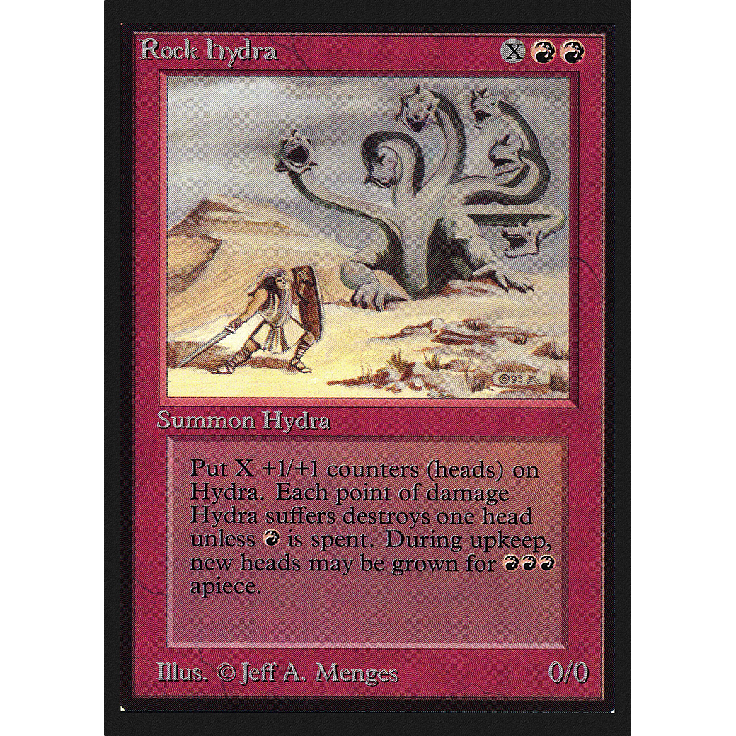 MTG Singles - Rock Hydra - International Edition - Regular