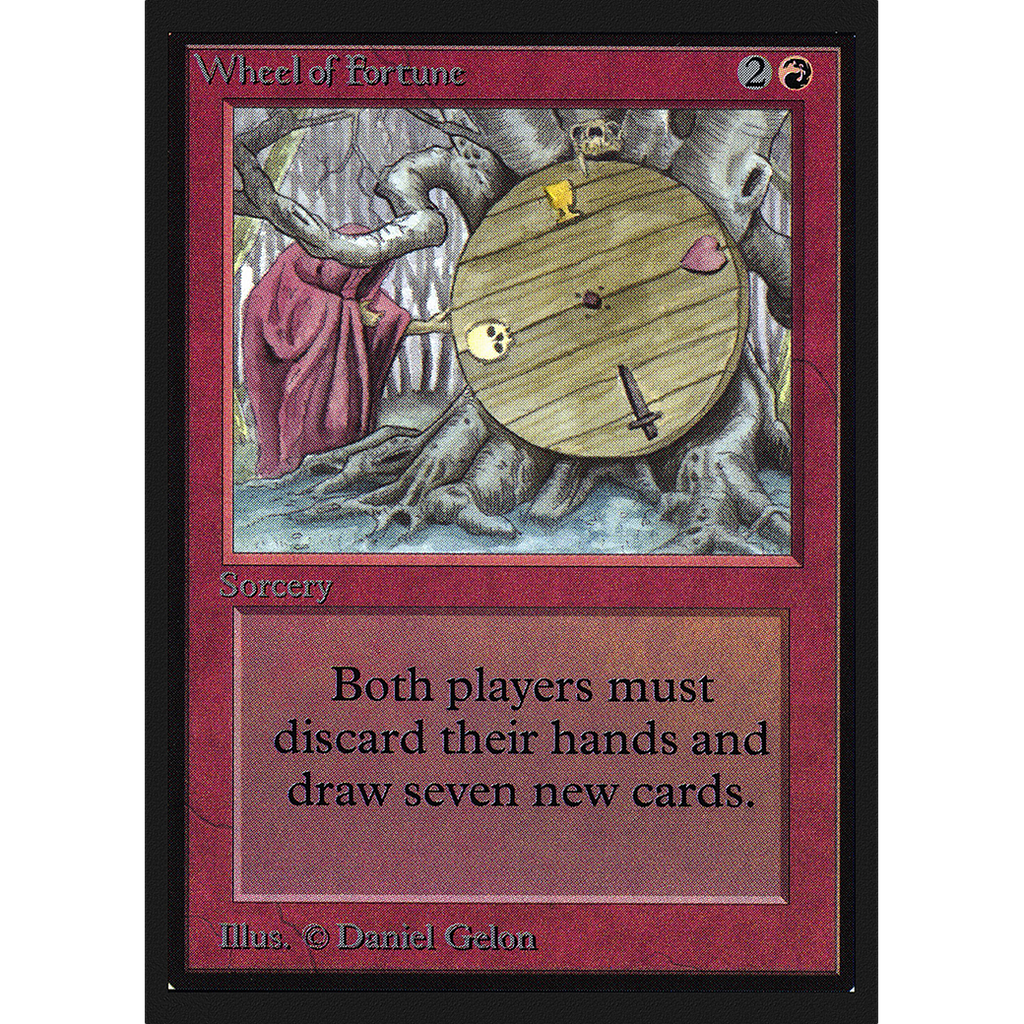 MTG Wheel of Fortune ３ED リバイズド　第３版　イタリア語 Wheel of Fortune, Revised Edition (3ED) Price History