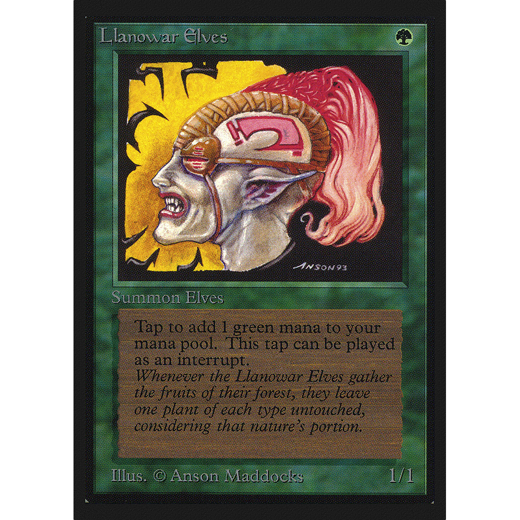 MTG Singles - Llanowar Elves - International Edition - Regular