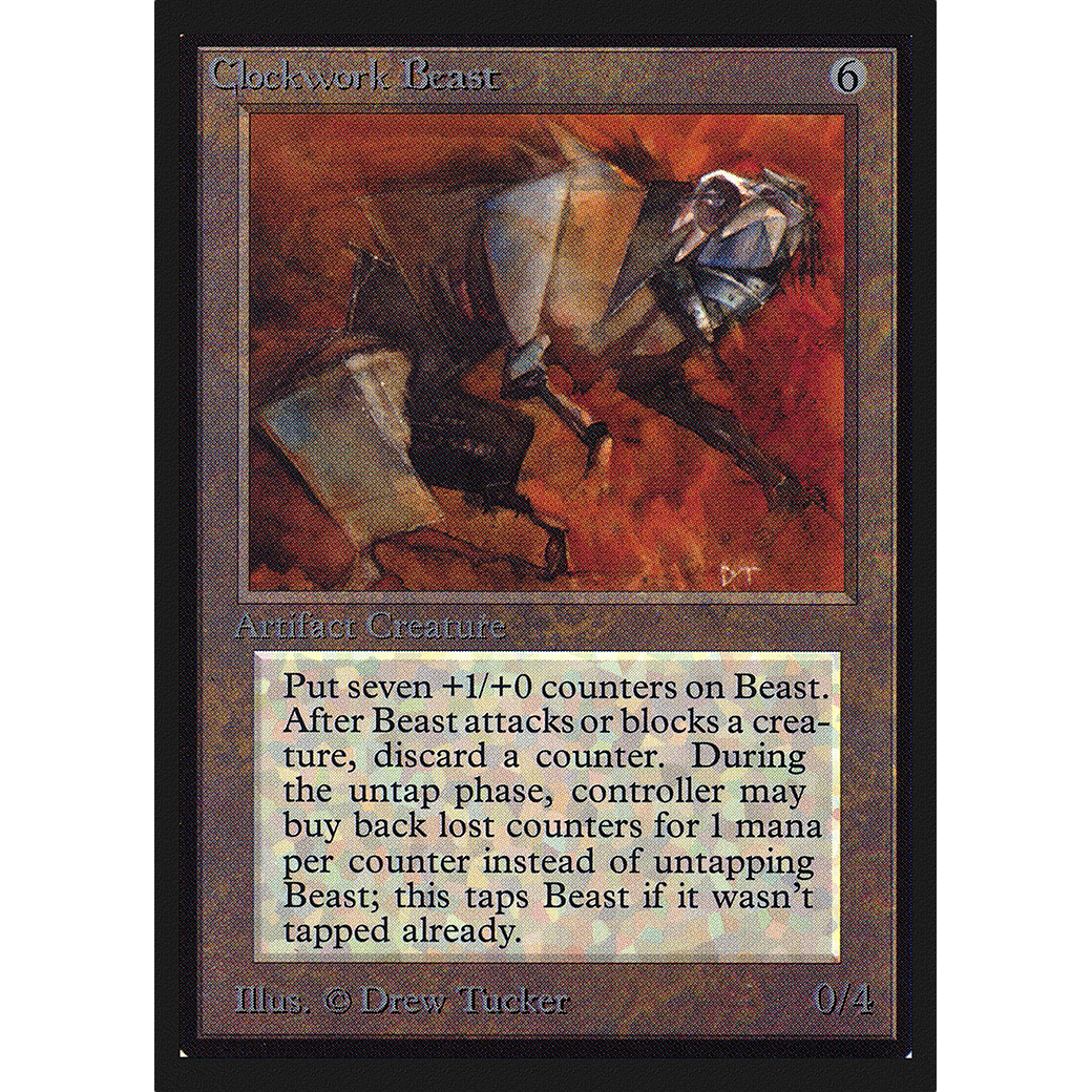 MTG Singles - Clockwork Beast - International Edition - Regular