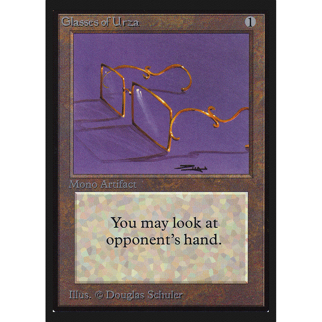 MTG Singles - Glasses of Urza - International Edition - Regular