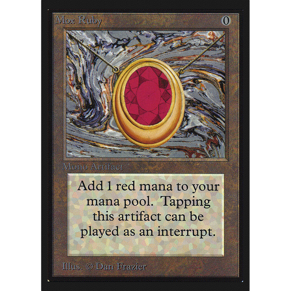 MTG Singles - Mox Ruby - International Edition - 