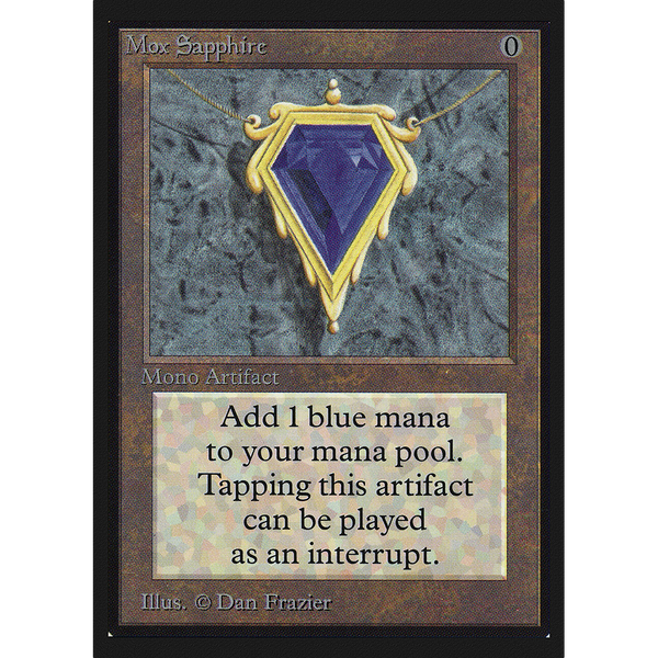 MTG Singles - Mox Sapphire - International Edition - 