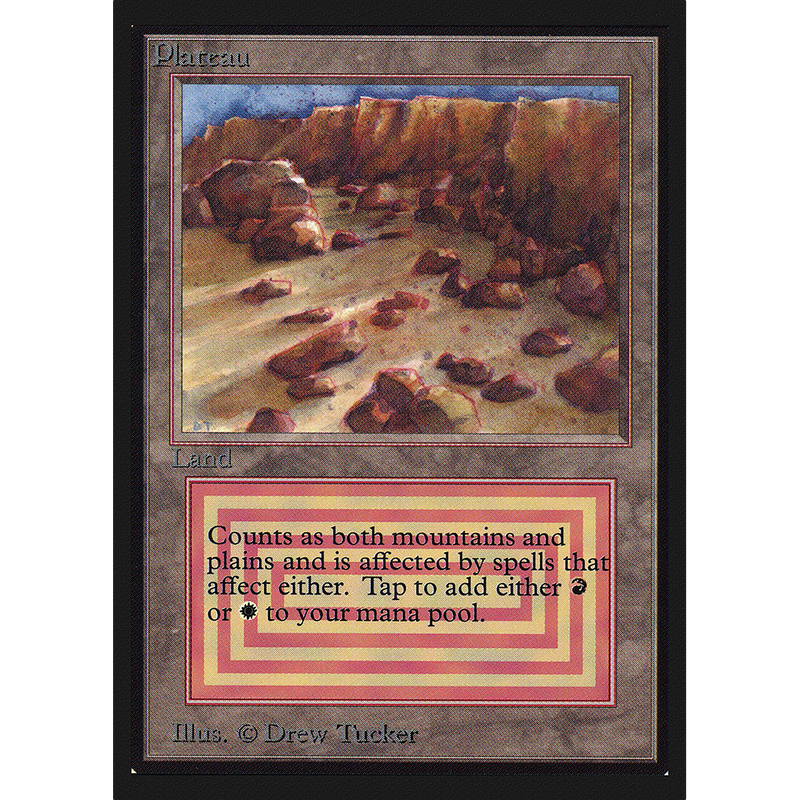 MTG Singles - Plateau - International Edition - 