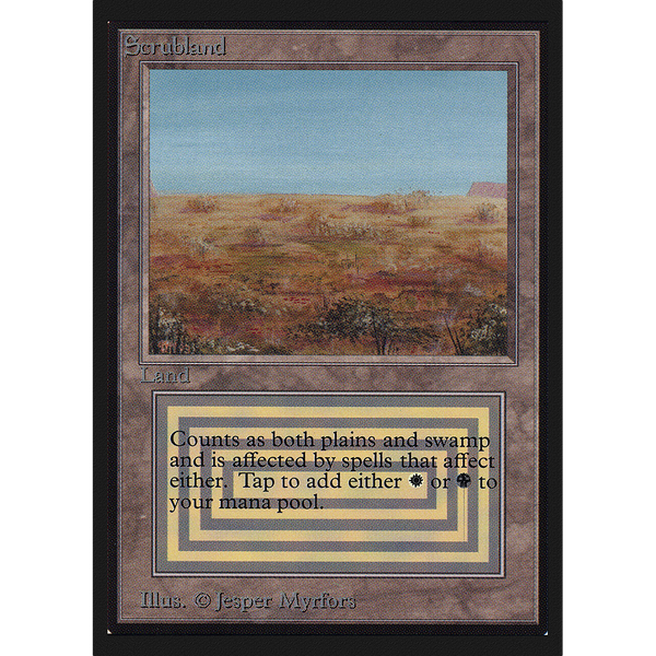 Scrubland - International Edition