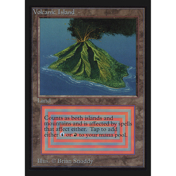MTG Singles - Volcanic Island - International Edition - 