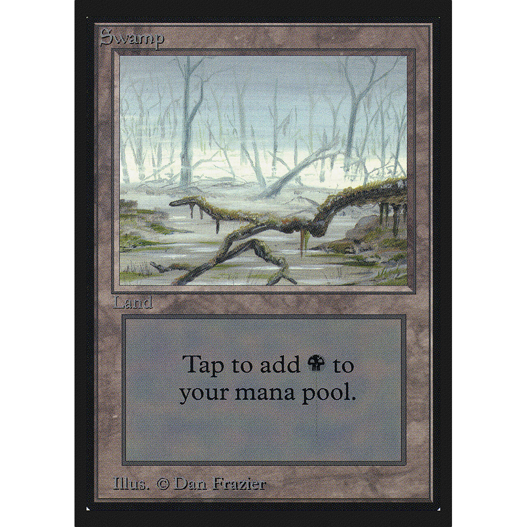 MTG Singles - Swamp (V.1) - International Edition - Regular