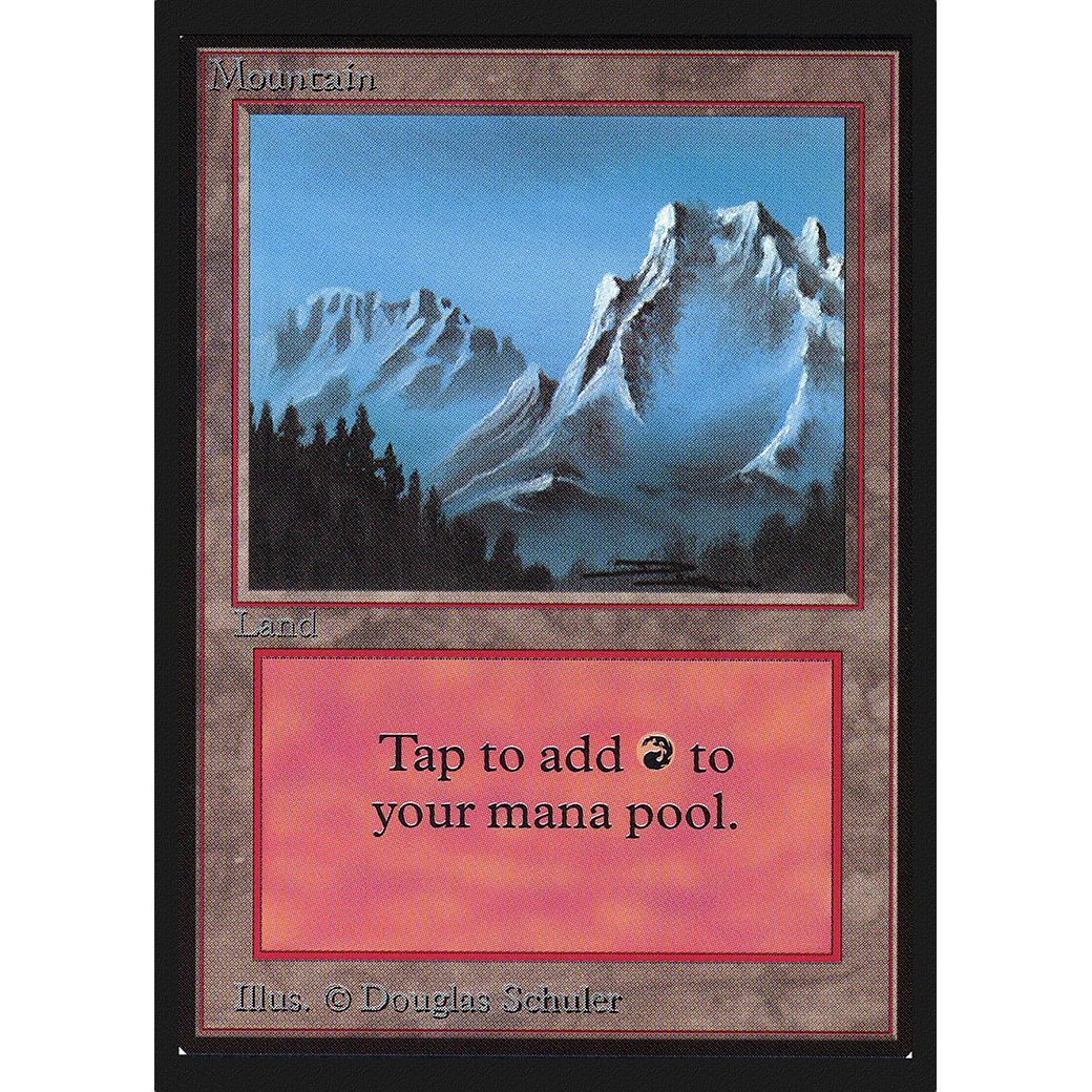 MTG Singles - Mountain (V.2) - International Edition - Regular