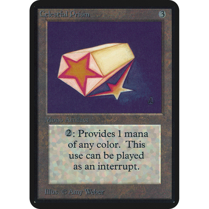 Magic the Gathering Celestial Prism - Alpha NM