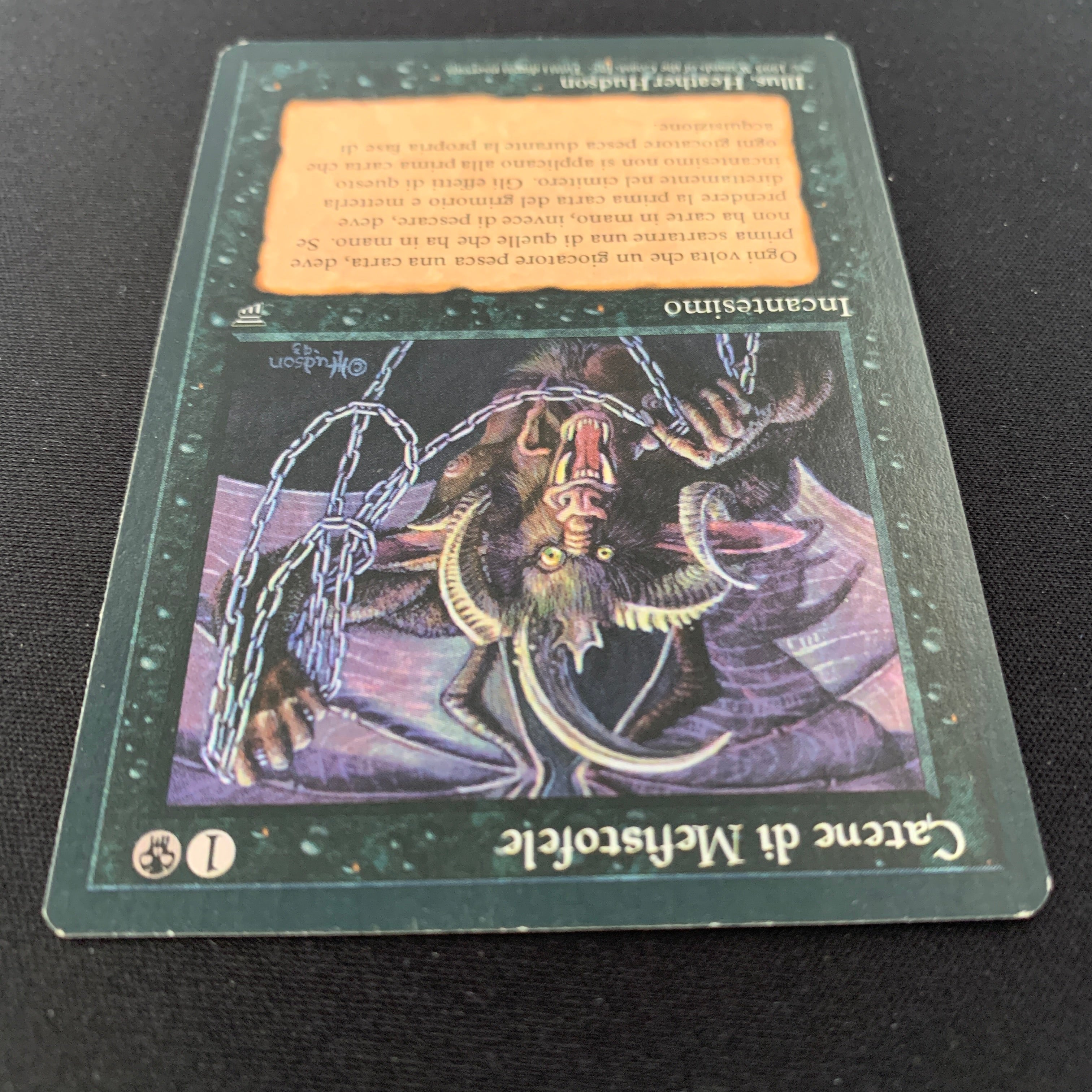 MTG chains of mephistopheles 伊語版 Chains of Mephistopheles - Legends Italian