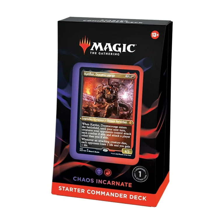 mtg commander starter decks Starter Commander Decks Commander Deck Chaos Incarnate