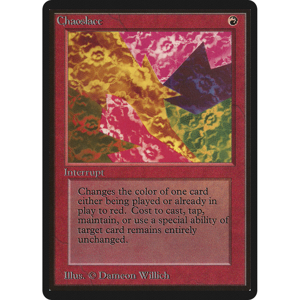 MTG Singles - Chaoslace - Beta - NM