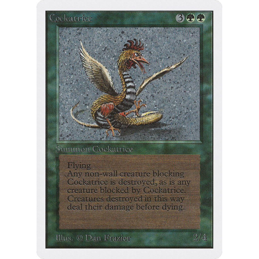 MTG Singles - Cockatrice - Unlimited - NM