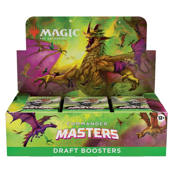 Magic the Gathering Commander Masters Draft Booster Box English