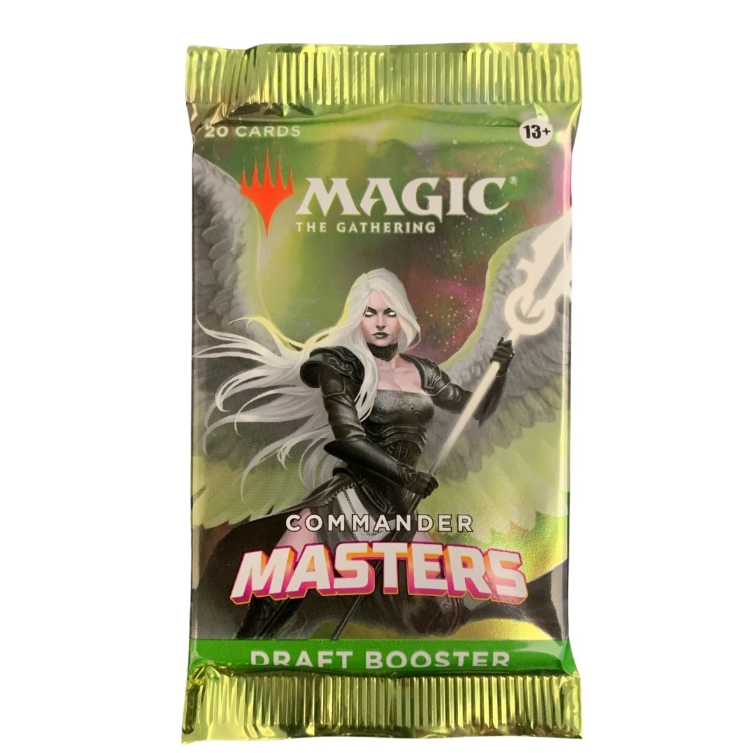 MTG Sealed Product - Commander Masters Draft Booster Pack - English