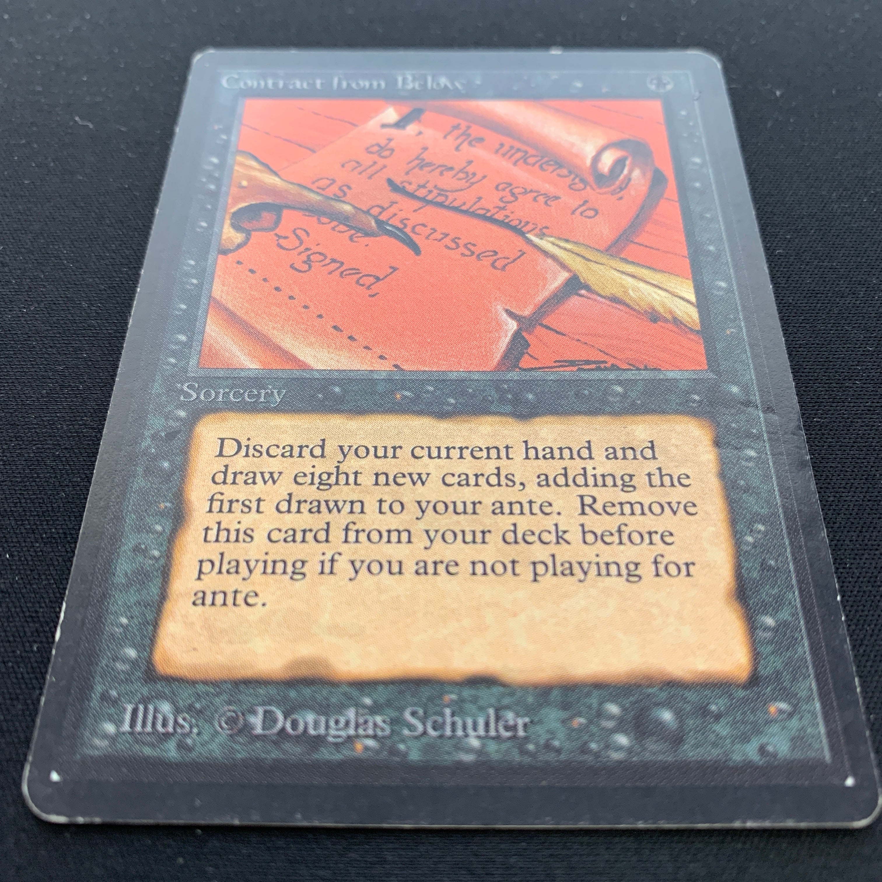 MTG Singles - Contract from Below - Beta - 