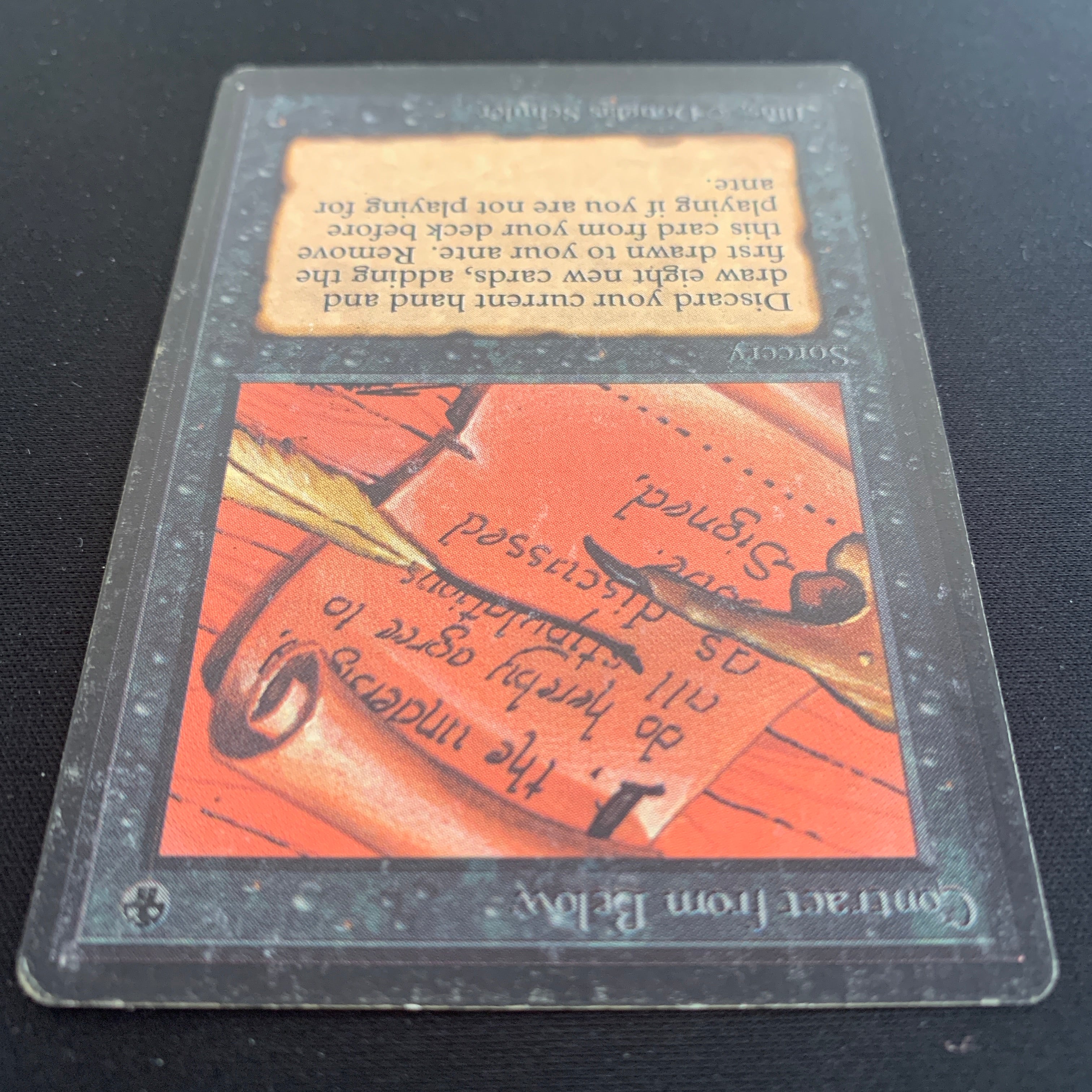 MTG Singles - Contract from Below - Beta - 