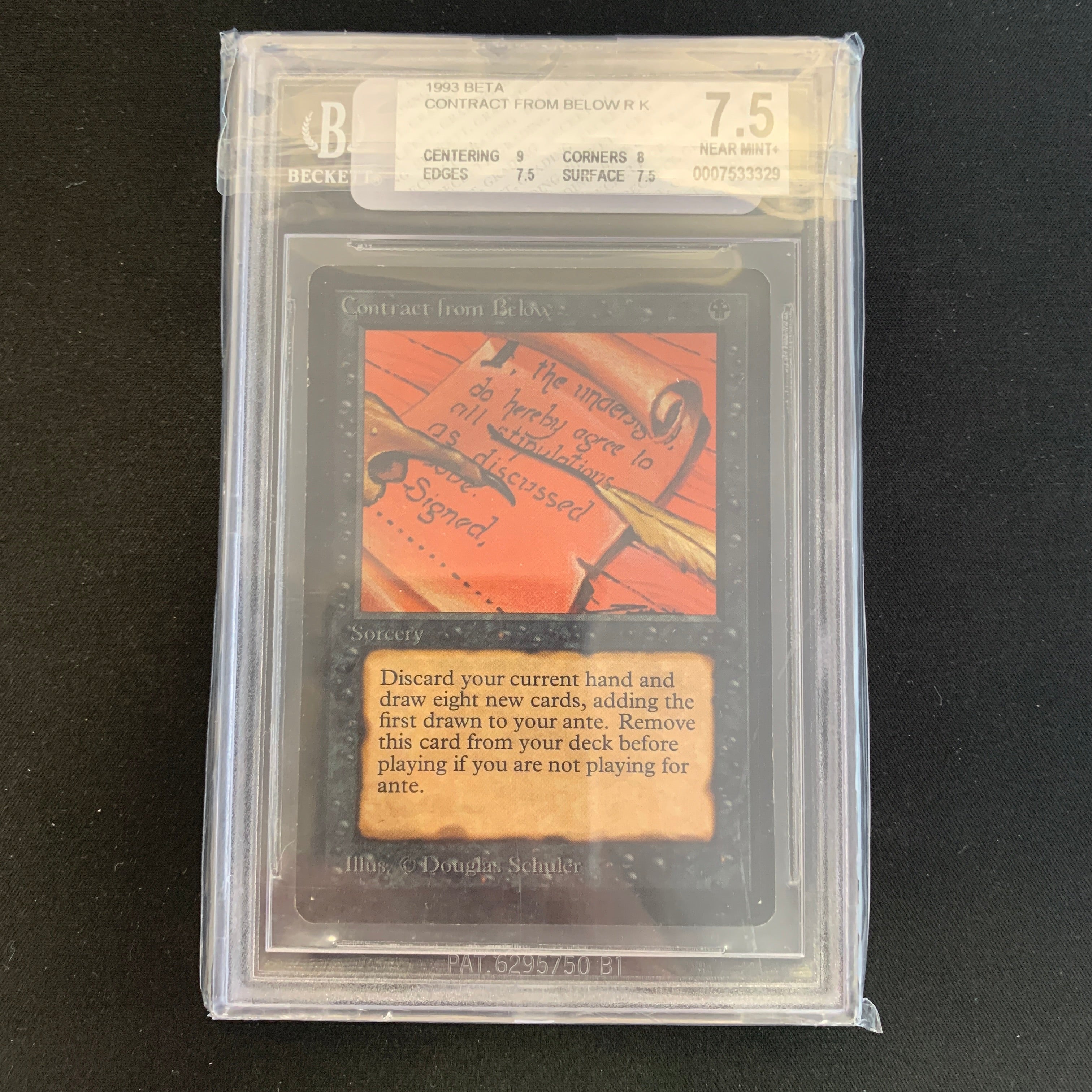 MTG Singles - Contract from Below - Beta - 