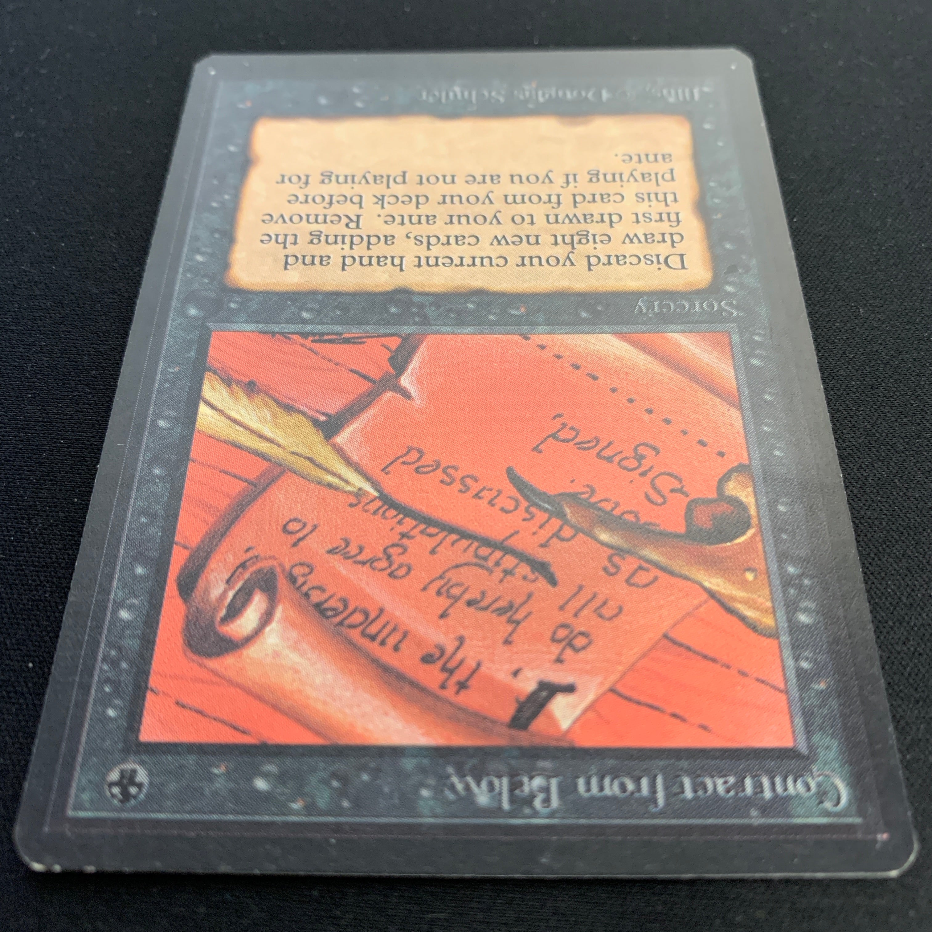 MTG Singles - Contract from Below - Beta - 