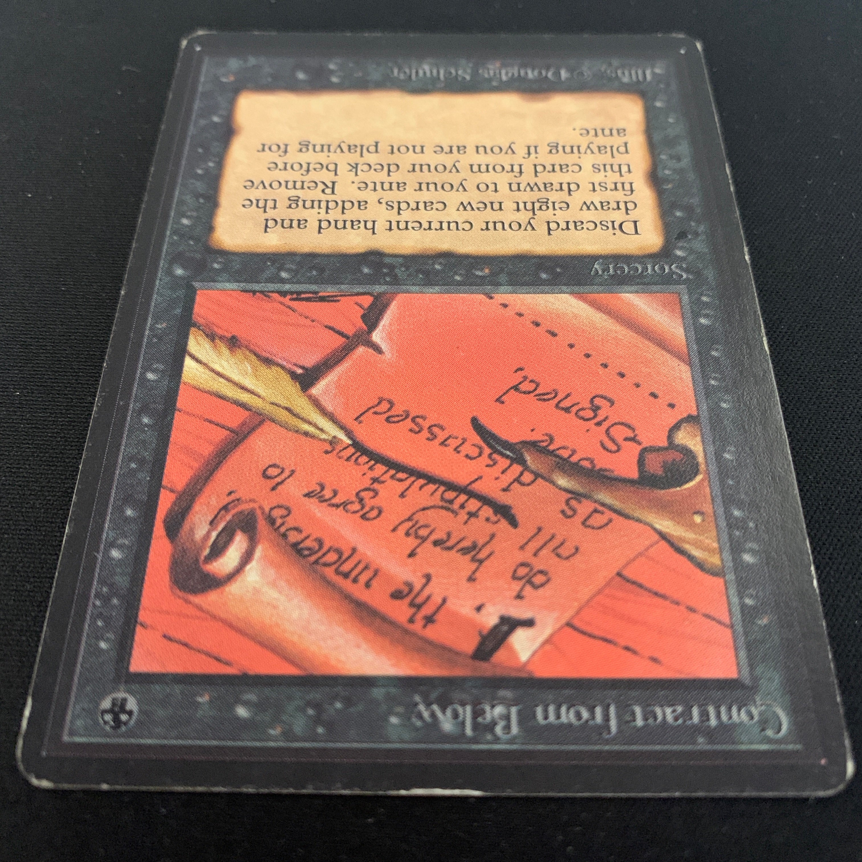 MTG Singles - Contract from Below - Beta - 