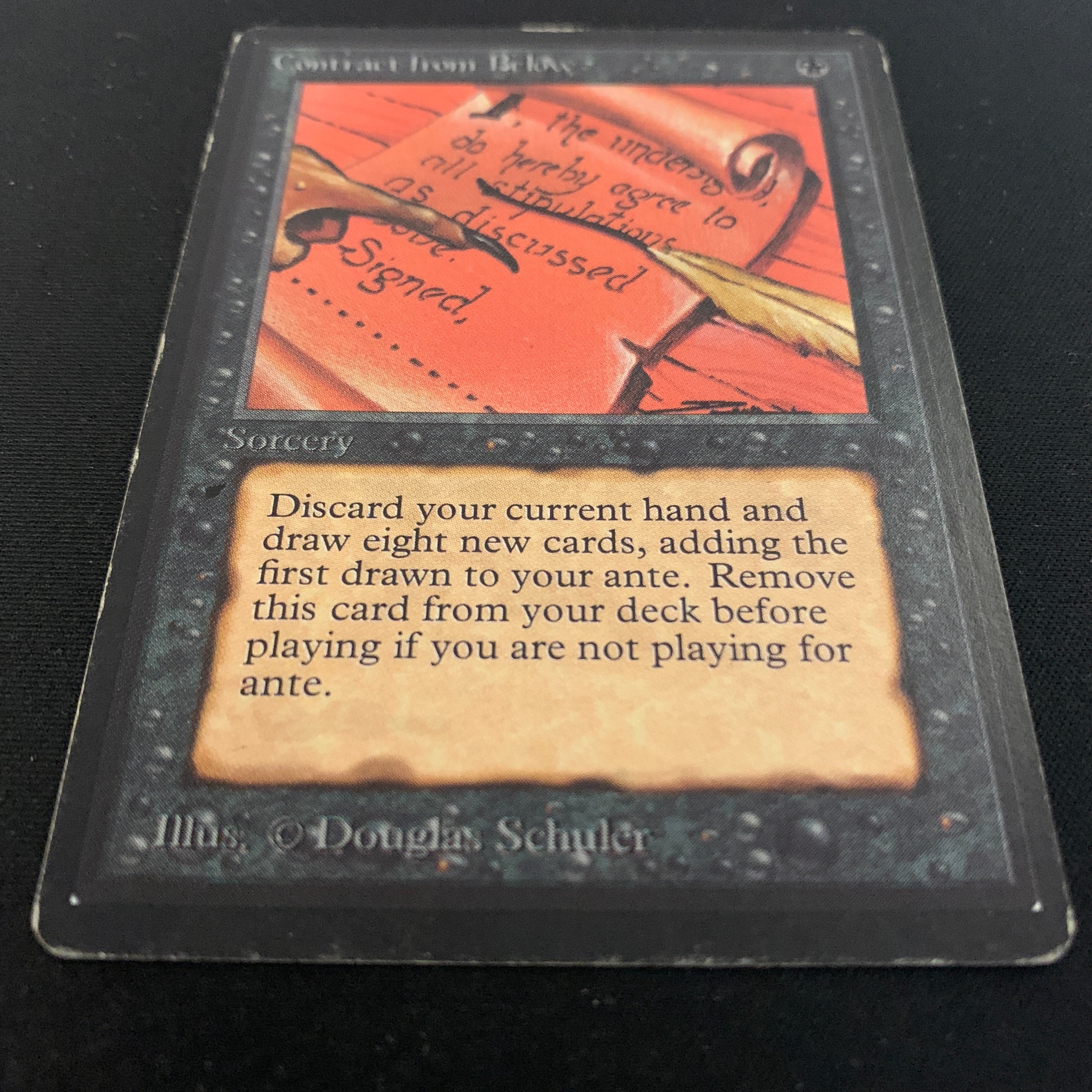 MTG Singles - Contract from Below - Beta - 