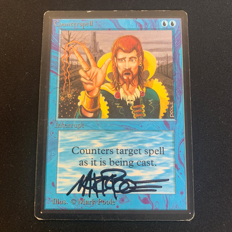 Magic the Gathering Counterspell - Beta 