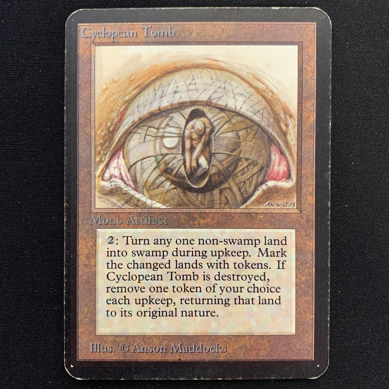 Magic the Gathering Cyclopean Tomb - Alpha 