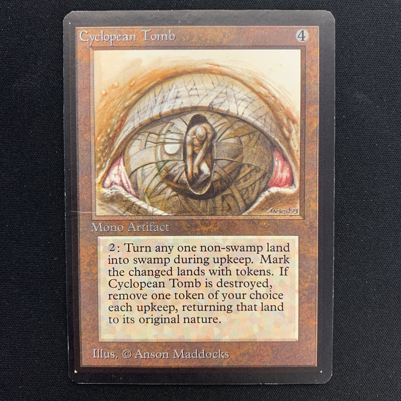 Magic the Gathering Cyclopean Tomb - Beta 